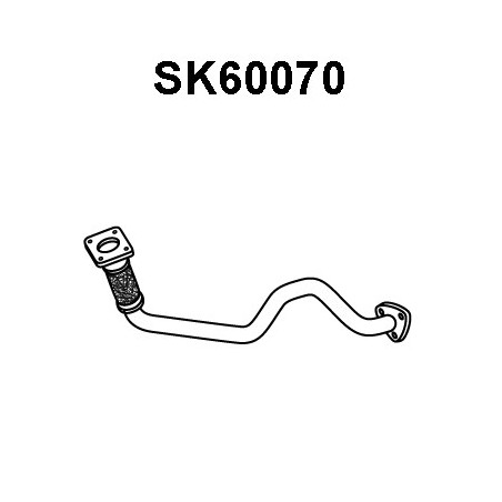 Tuyau d'échappement VENEPORTE