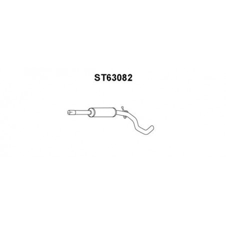 Silencieux intermédiaire VENEPORTE