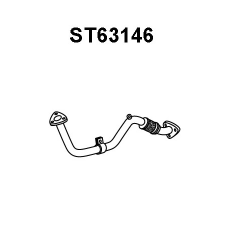Tuyau d'échappement VENEPORTE