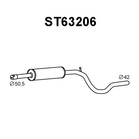 Silencieux intermédiaire...