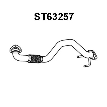 Tuyau d'échappement VENEPORTE