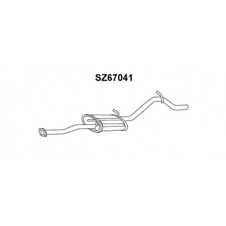 Silencieux arrière VENEPORTE