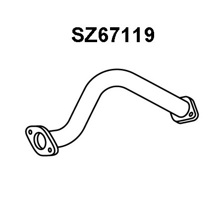 Tuyau d'échappement VENEPORTE
