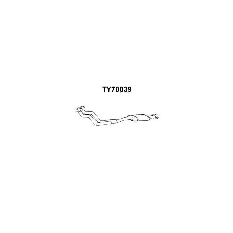 Silencieux avant VENEPORTE