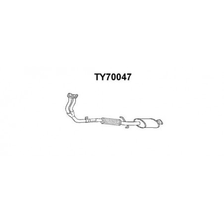 Silencieux avant VENEPORTE