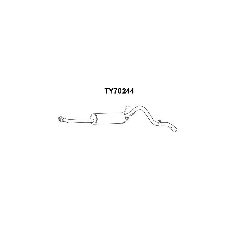 Silencieux arrière VENEPORTE