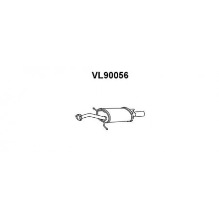Silencieux arrière VENEPORTE