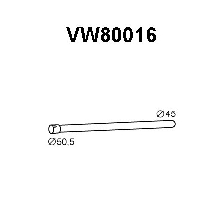 Tuyau d'échappement VENEPORTE