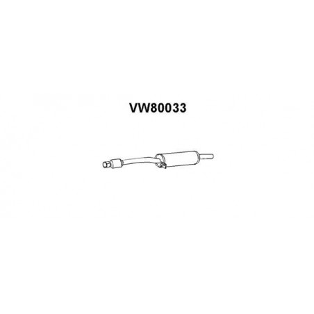 Silencieux intermédiaire VENEPORTE