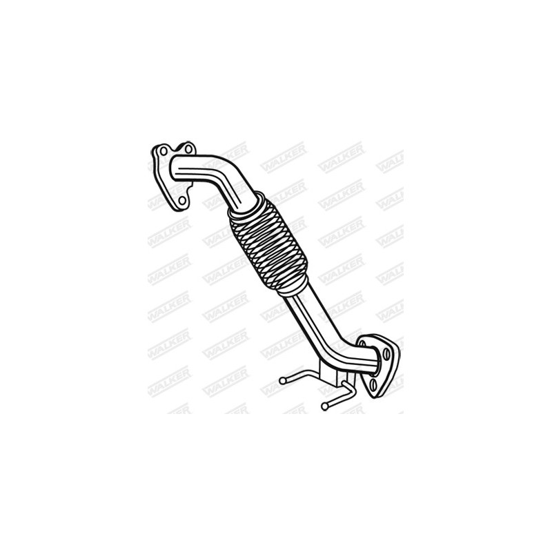 Tuyau d'échappement WALKER