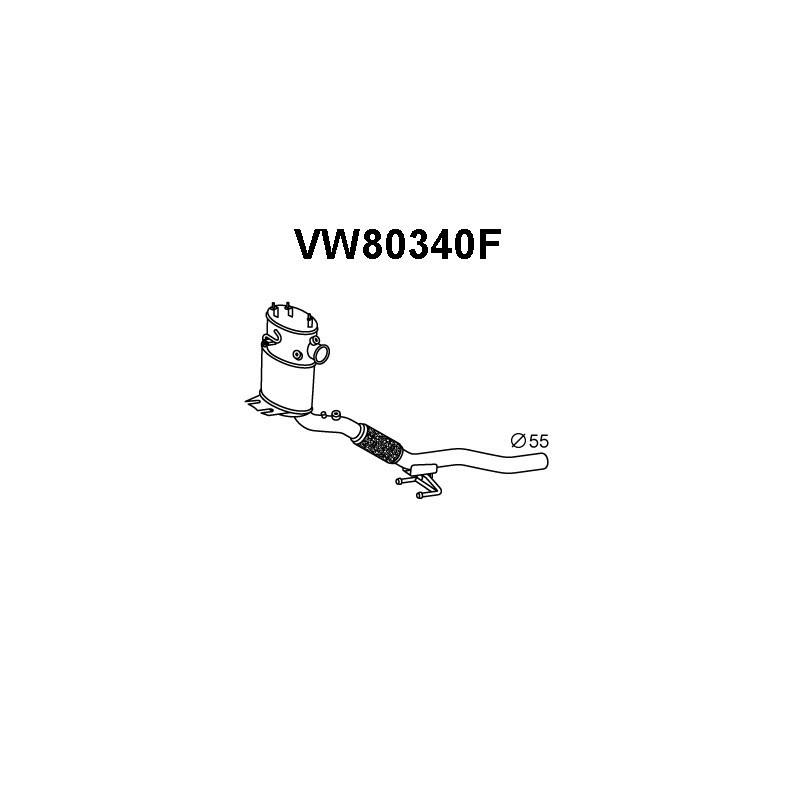 Filtre à particules (échappement) VENEPORTE