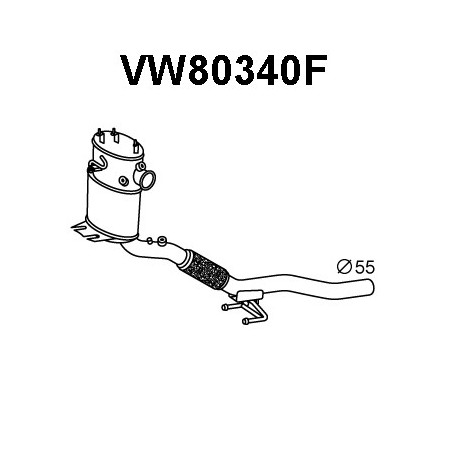 Filtre à particules (échappement) VENEPORTE
