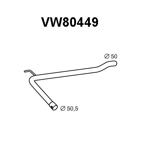 Tuyau d'échappement VENEPORTE