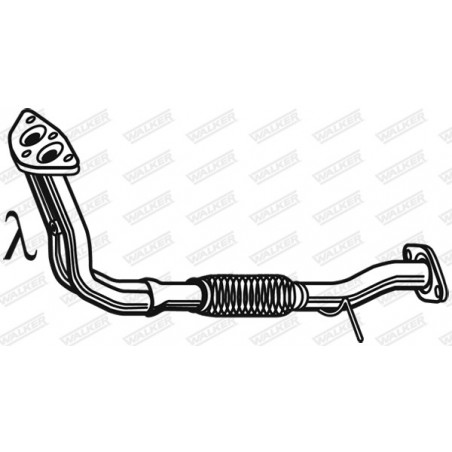 Tuyau d'échappement WALKER