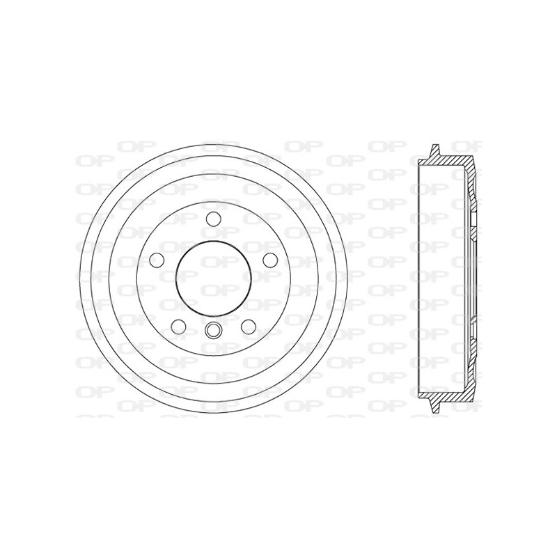 Tambour de frein OPEN PARTS