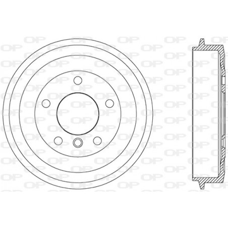 Tambour de frein OPEN PARTS