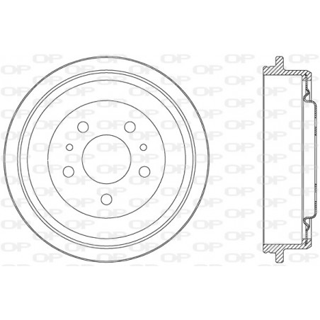 Tambour de frein OPEN PARTS