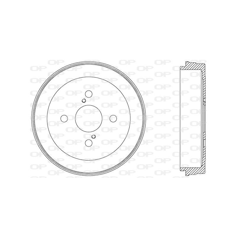 Tambour de frein OPEN PARTS