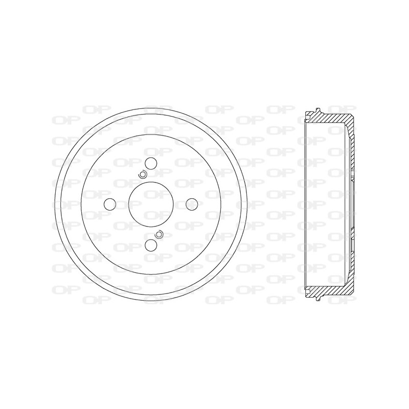 Tambour de frein OPEN PARTS