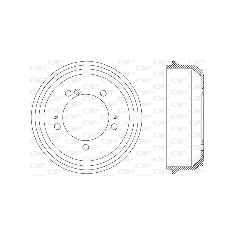 Tambour de frein OPEN PARTS
