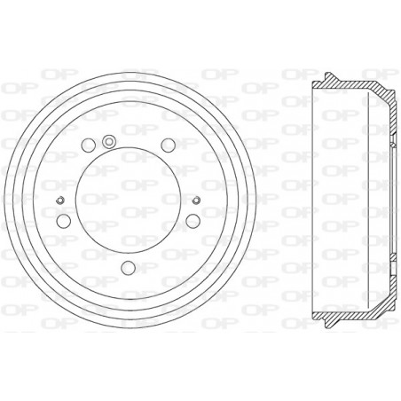 Tambour de frein OPEN PARTS