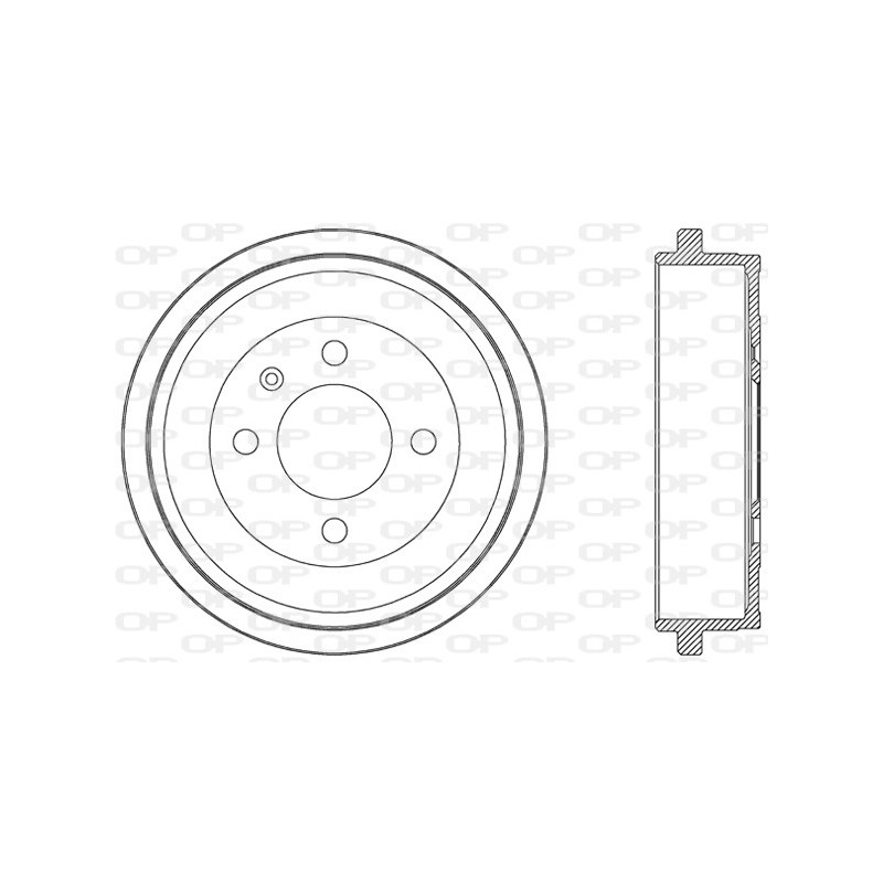 Tambour de frein OPEN PARTS