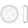 Tambour de frein OPEN PARTS