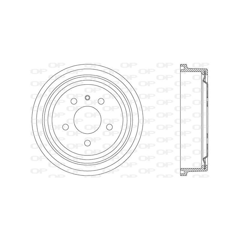 Tambour de frein OPEN PARTS