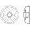 Tambour de frein OPEN PARTS