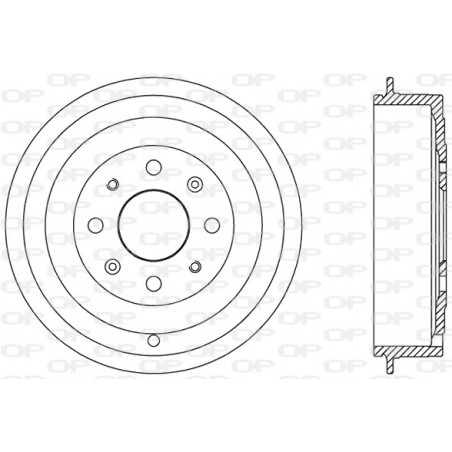 Tambour de frein OPEN PARTS