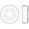 Tambour de frein OPEN PARTS