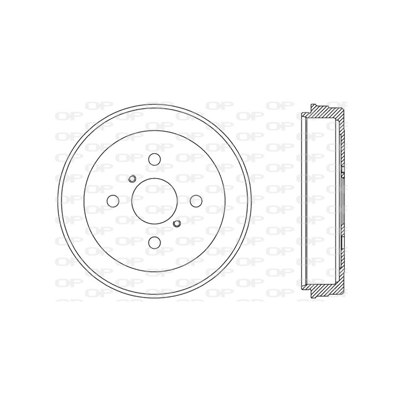 Tambour de frein OPEN PARTS