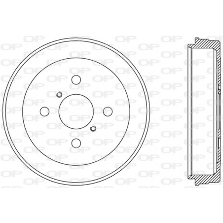 Tambour de frein OPEN PARTS