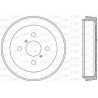 Tambour de frein OPEN PARTS