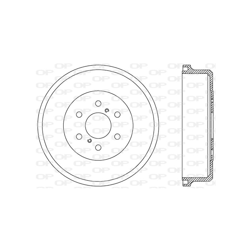Tambour de frein OPEN PARTS