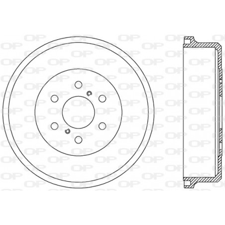 Tambour de frein OPEN PARTS