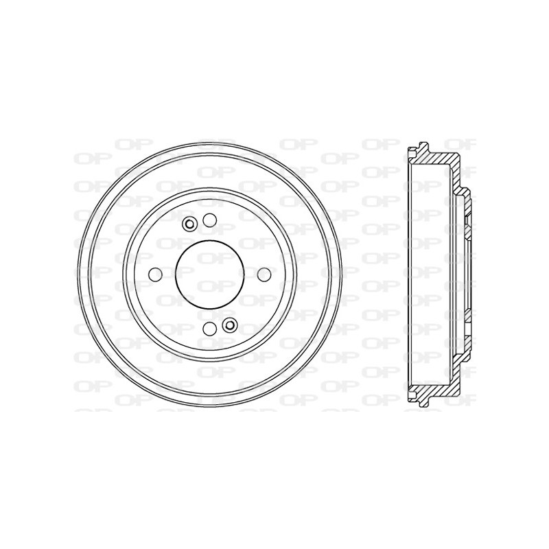 Tambour de frein OPEN PARTS
