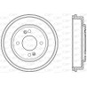 Tambour de frein OPEN PARTS