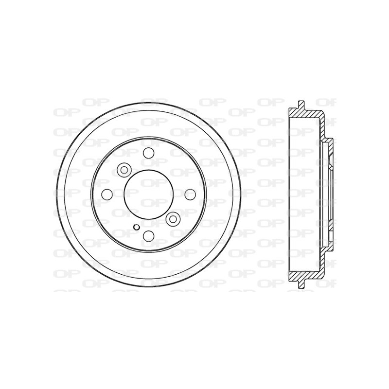 Tambour de frein OPEN PARTS