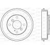 Tambour de frein OPEN PARTS