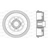 Tambour de frein OPEN PARTS