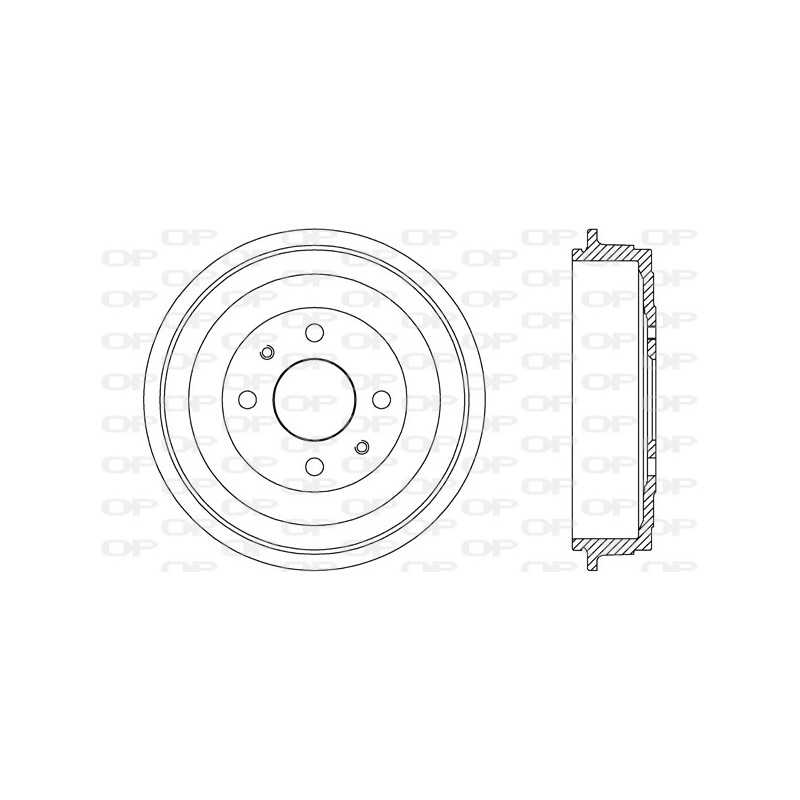 Tambour de frein OPEN PARTS