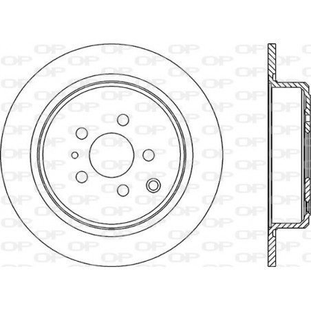 Jeu de 2 disques de frein...