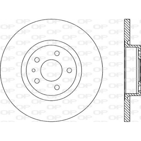 Jeu de 2 disques de frein...