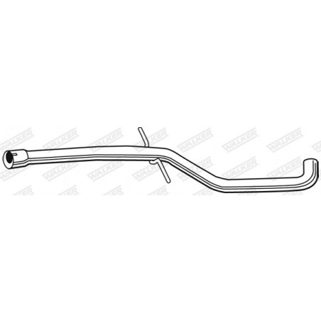 Tuyau d'échappement WALKER