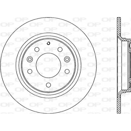 Disque de frein OPEN PARTS