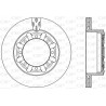 Jeu de 2 disques de frein OPEN PARTS