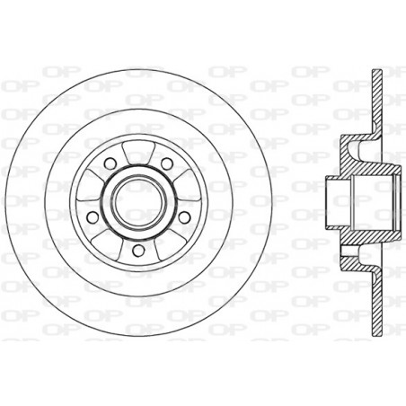 Jeu de 2 disques de frein...
