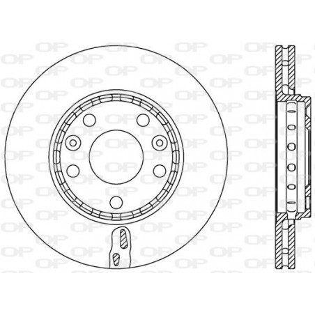 Disque de frein OPEN PARTS