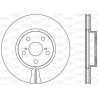 Jeu de 2 disques de frein OPEN PARTS